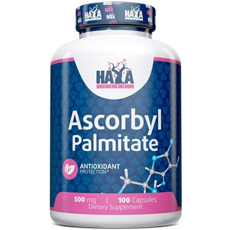 Haya Labs Ascorbyl Palmitate 500 mg 100 kapslit foto